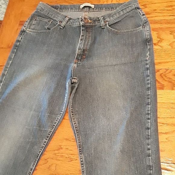 Riders Straight Leg Size 14 M Blue Jeans - Picture 3 of 5
